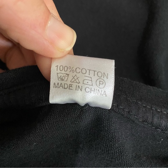 Men’s Land of the Free Eagle Patriotic Classic Black Tee - Picture 3 of 7